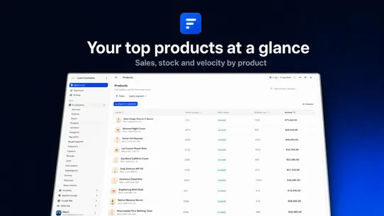 Fullmetrix Reports &amp; Analytics screenshot