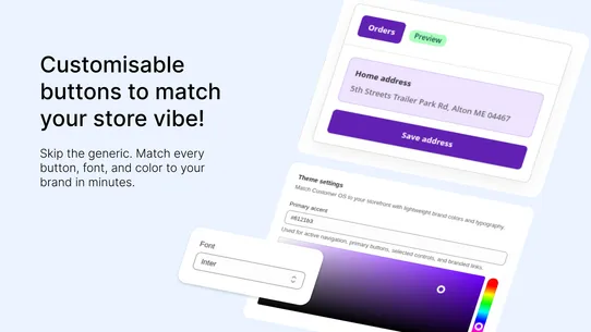 Customer Account Orders Pragma screenshot