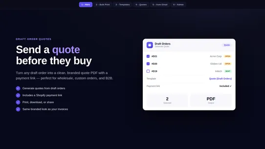 PrintFlow screenshot