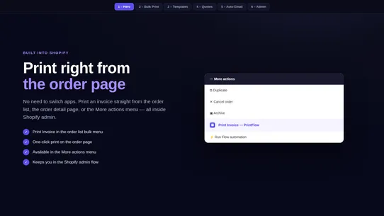 PrintFlow screenshot