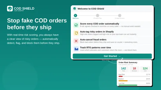 COD Shield ‑ RTO Prevention screenshot