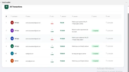VaultWallet screenshot