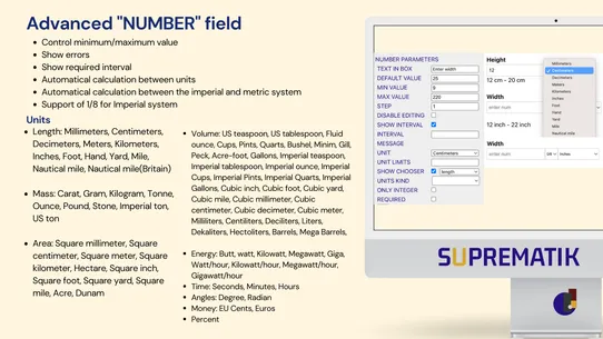 SU CALCULATOR &amp; CONFIGURATOR screenshot