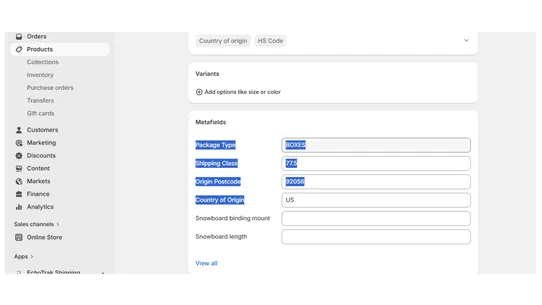 R+L Carriers Shipping screenshot