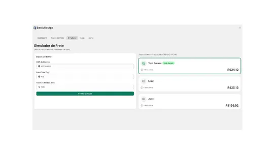 Bestmile – Frete Inteligente screenshot