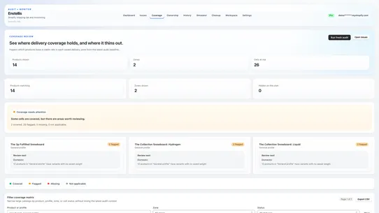 Enstellis screenshot