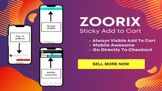 Zoorix Sticky Add To Cart Bar screenshot