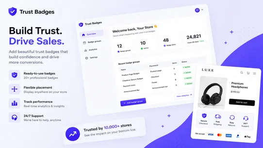 Trustify: Trust Badges &amp; Icons screenshot