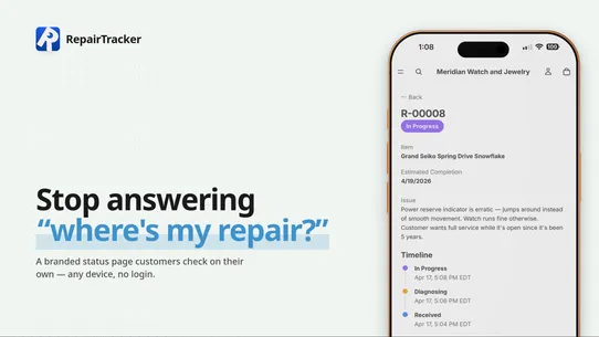 RepairTracker: Work Orders screenshot