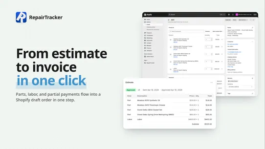 RepairTracker: Work Orders screenshot