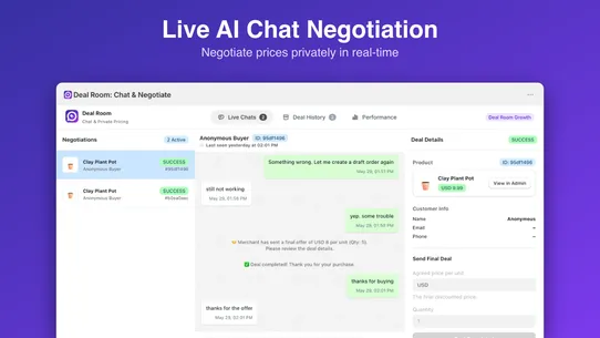 CatMap: AI Negotiate &amp; Chat screenshot