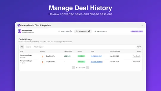 CatMap: AI Negotiate &amp; Chat screenshot