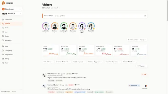 Eyepup screenshot