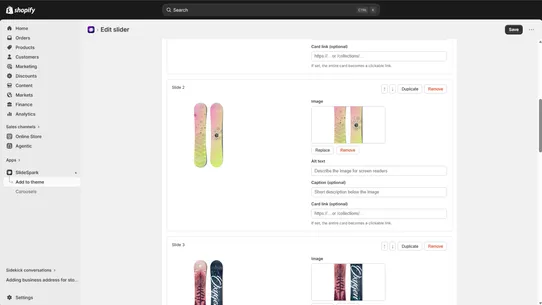 SlideSpark ‑ Simple Sliders screenshot