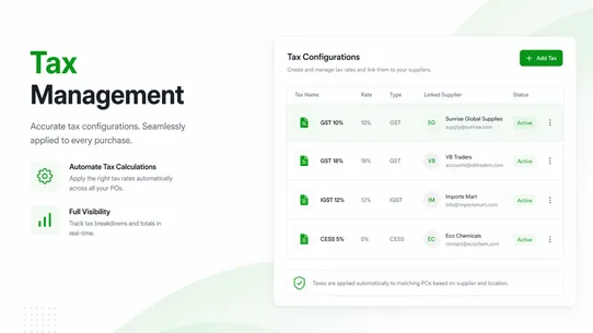 FlowPO by Parex screenshot