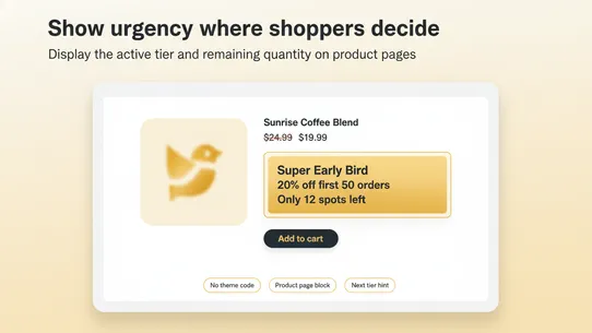 Pify Early Bird Discount screenshot
