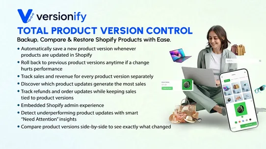 Versionify ‑ MerchKit screenshot