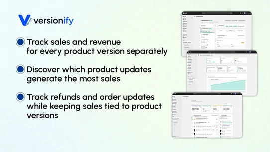 Versionify ‑ MerchKit screenshot