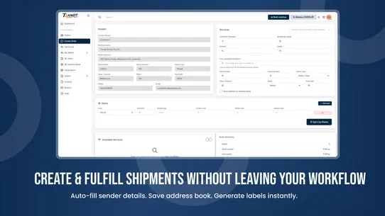 Tranzit Group Smart Shipping screenshot