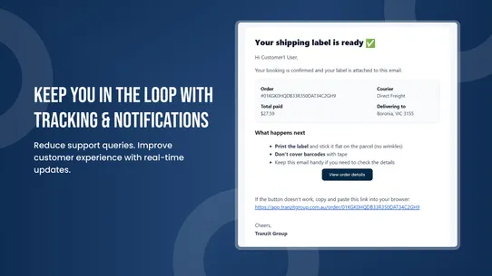 Tranzit Group Smart Shipping screenshot