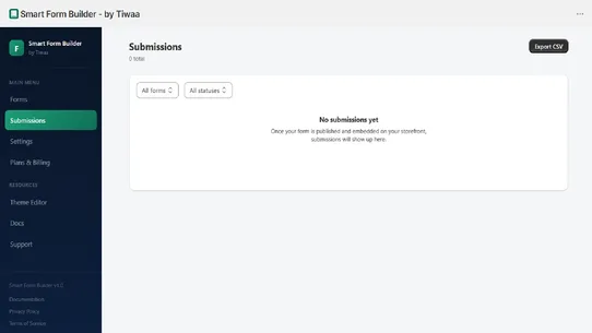 Smart Form Builder ‑ by Tiwaa screenshot