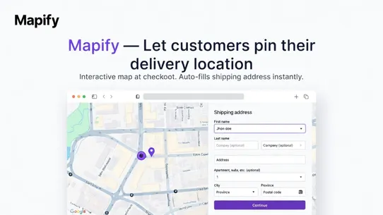 Mapify ‑ Order Map &amp; Tracker screenshot