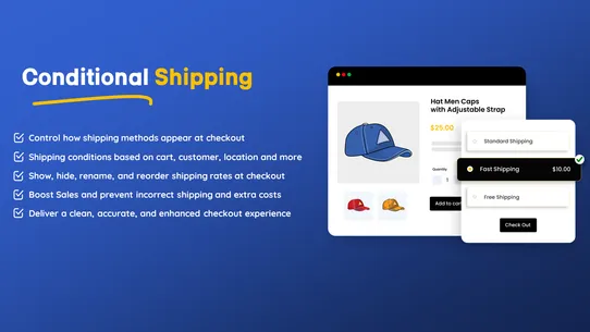 CHS‑Conditional Hide Shipping screenshot