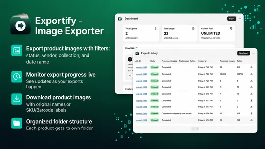Exportify ‑ Image Exporter screenshot