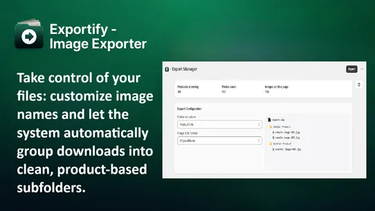 Exportify ‑ Image Exporter screenshot