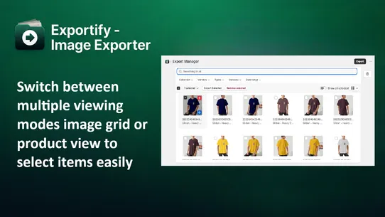 Exportify ‑ Image Exporter screenshot