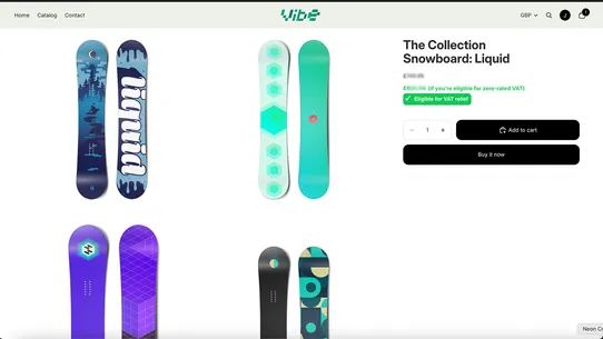 Vibe VAT Relief screenshot