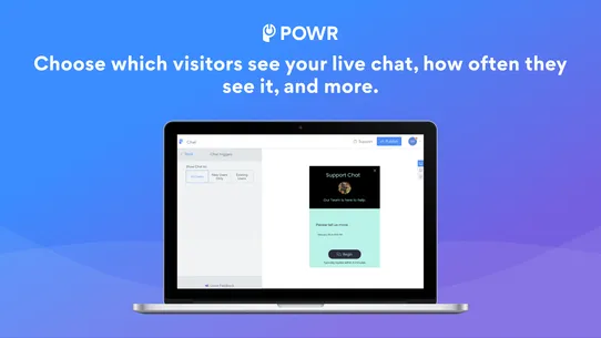 POWR Chat | Facebook Messenger screenshot