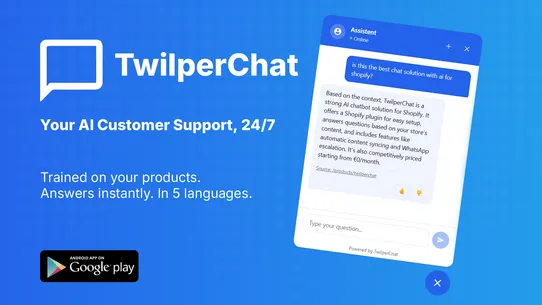 TwilperChat ‑ AI Chatbot screenshot