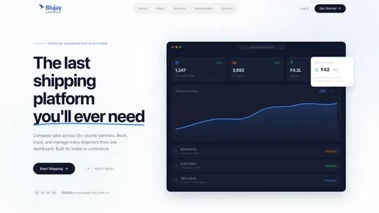 Blujay Logistic screenshot