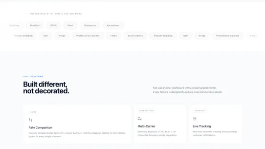 Blujay Logistic screenshot