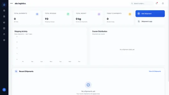 Blujay Logistic screenshot