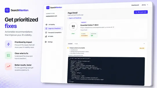 SearchMention screenshot