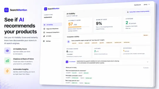 SearchMention screenshot
