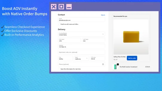 Upsell &amp; Order Bump ‑ BumpPro screenshot