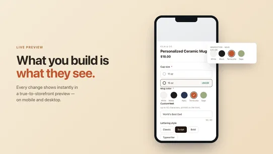 OptionKit screenshot