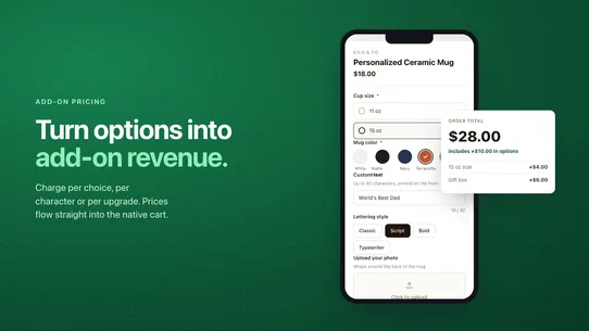 OptionKit screenshot