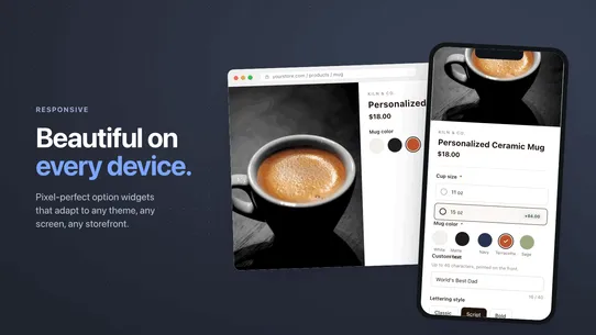 OptionKit screenshot