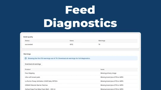 Merchant XML Feed Maker screenshot