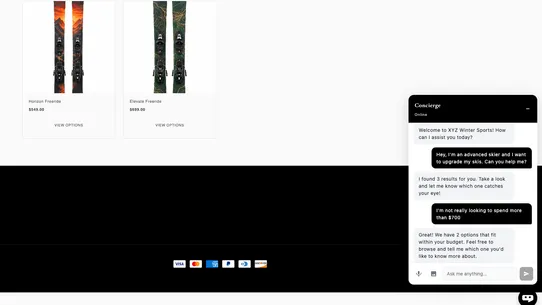 Concierge: AI Sales Associate screenshot