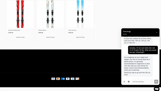Concierge: AI Sales Associate screenshot