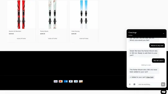 Concierge: AI Sales Associate screenshot