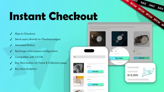 Instant Checkout ‑ Buy button screenshot