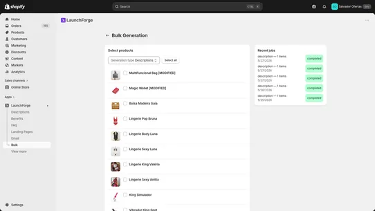 Launch Forge: Smart Copy &amp; SEO screenshot