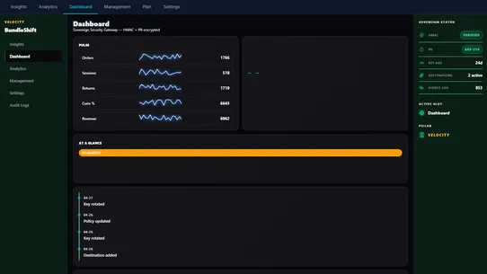 BundleShift screenshot