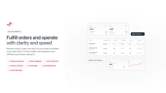 Revoa: Fulfillment + Analytics screenshot